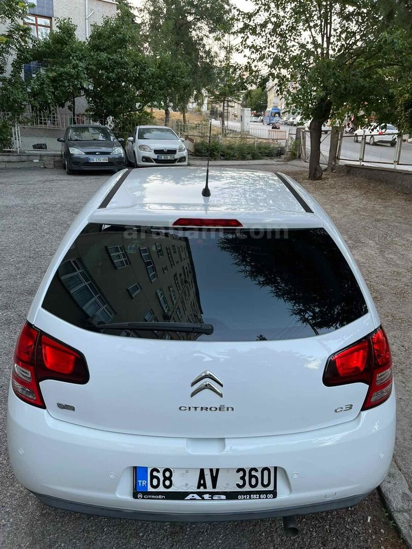 Galeriden Citroen C3 1.4 e-HDi Confort 2012 Model Ankara 217.500 km Beyaz 6