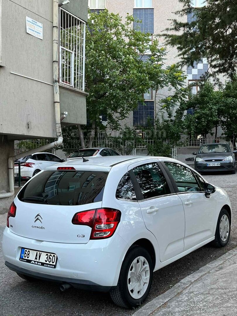 Galeriden Citroen C3 1.4 e-HDi Confort 2012 Model Ankara 217.500 km Beyaz 5