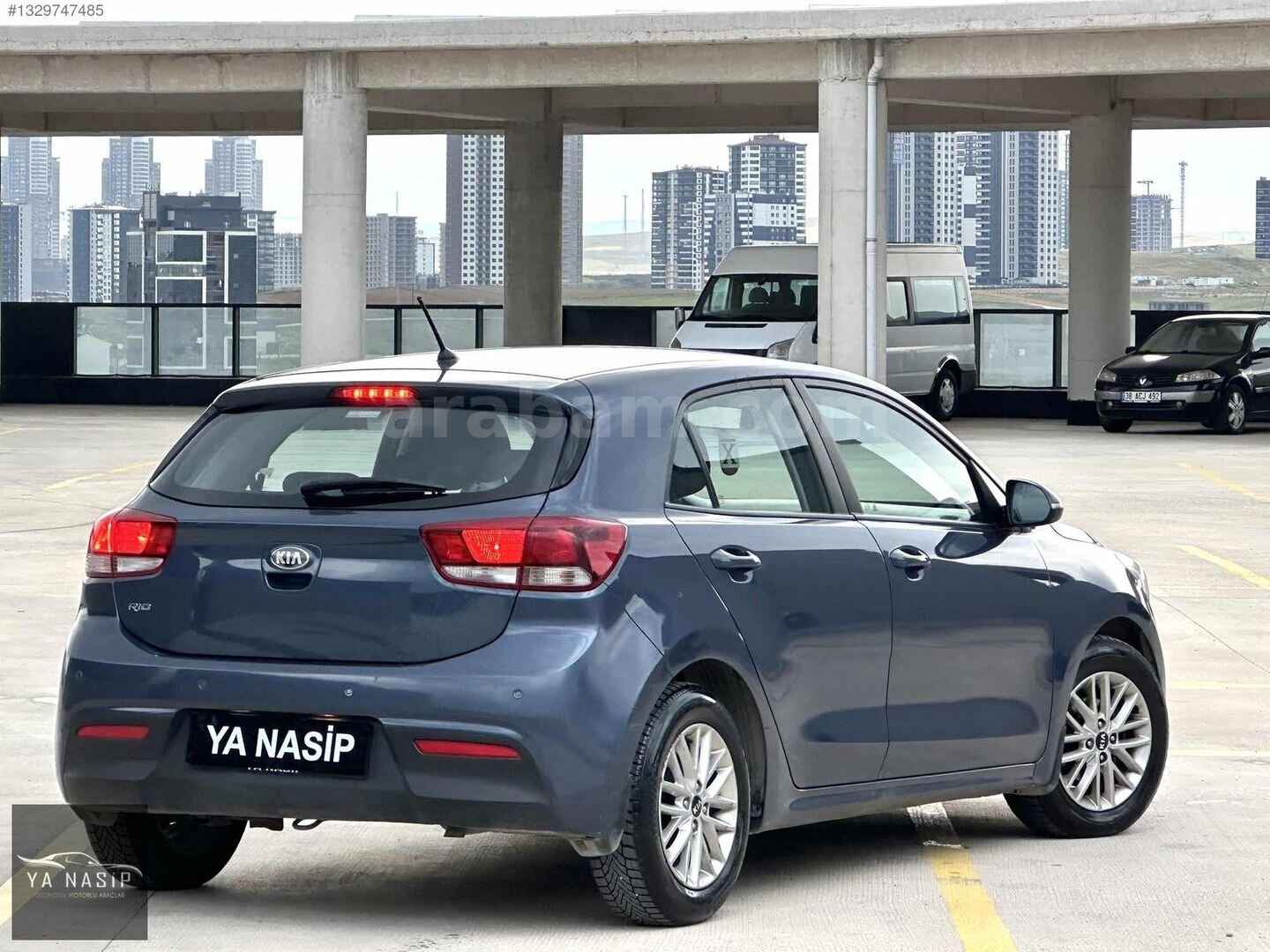 Galeriden Kia Rio 1.25 CVVT Elegance 2019 Model Ankara 323.000 km Mavi 6
