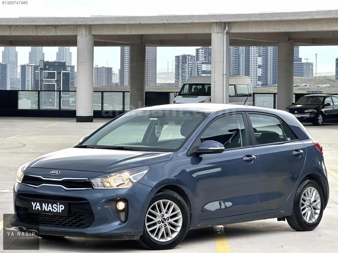 Galeriden Kia Rio 1.25 CVVT Elegance 2019 Model Ankara 323.000 km Mavi 3
