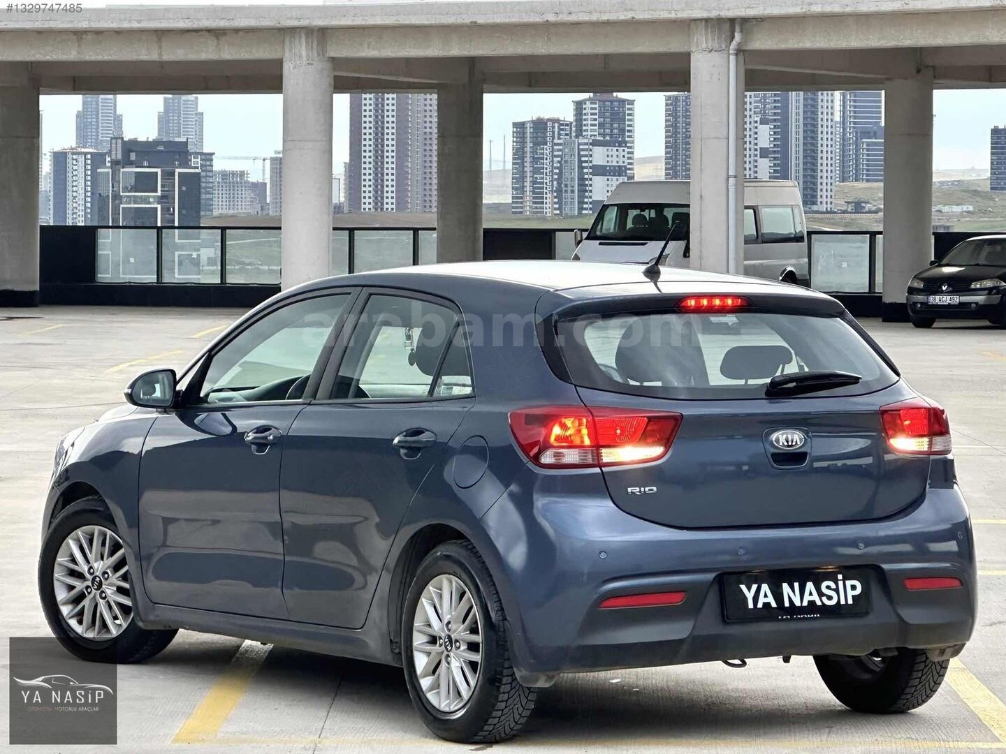 Galeriden Kia Rio 1.25 CVVT Elegance 2019 Model Ankara 323.000 km Mavi 7