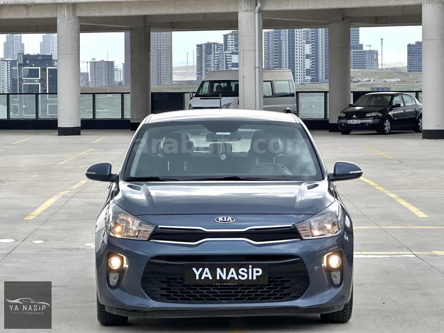Galeriden Kia Rio 1.25 CVVT Elegance 2019 Model Ankara 323.000 km Mavi 1