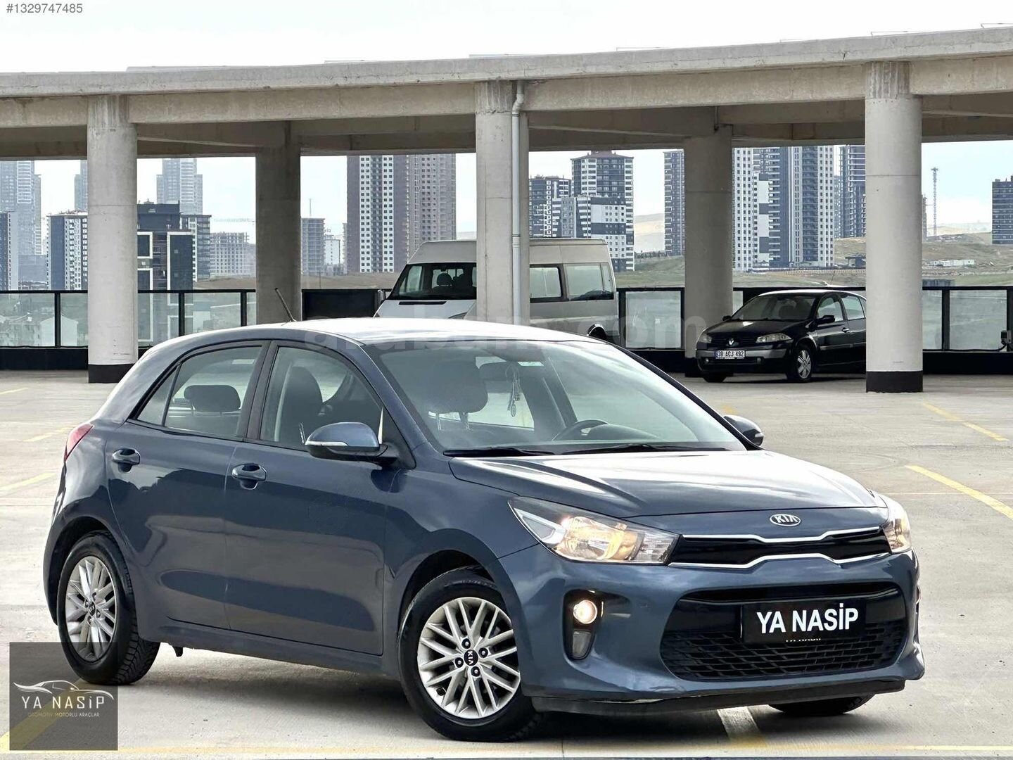 Galeriden Kia Rio 1.25 CVVT Elegance 2019 Model Ankara 323.000 km Mavi 2
