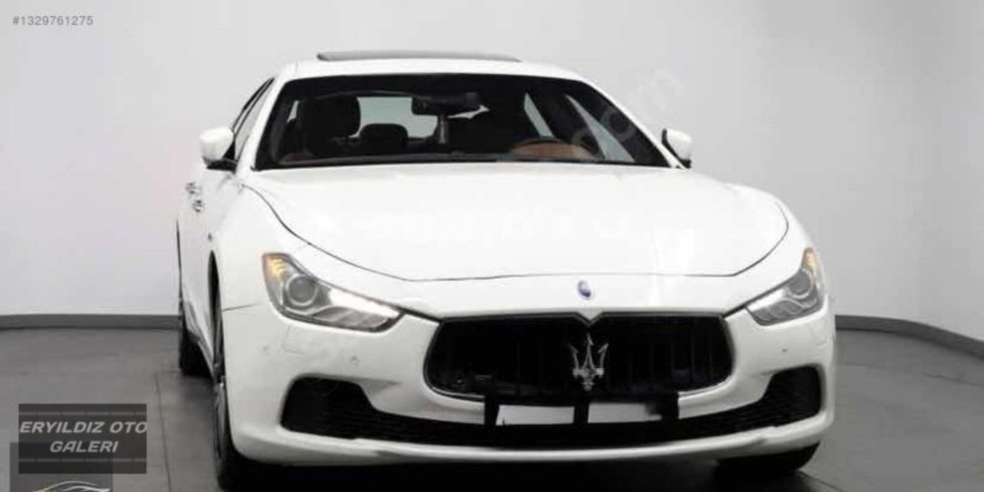 Galeriden Maserati Ghibli 3.0 2016 Model Ankara 200.000 km Beyaz 2