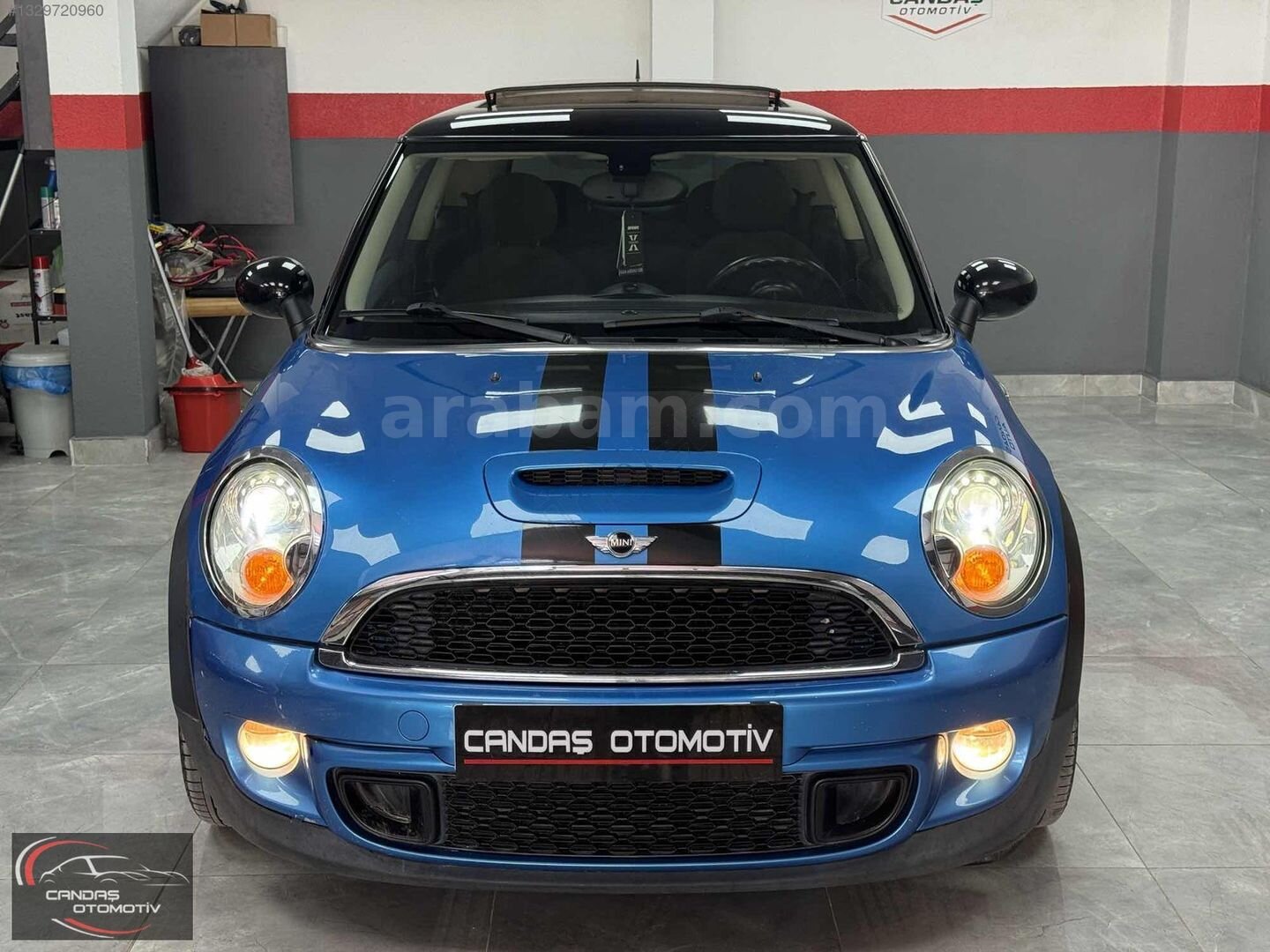 Galeriden Mini Cooper S 1.6 2011 Model Edirne 120.000 km Mavi 2