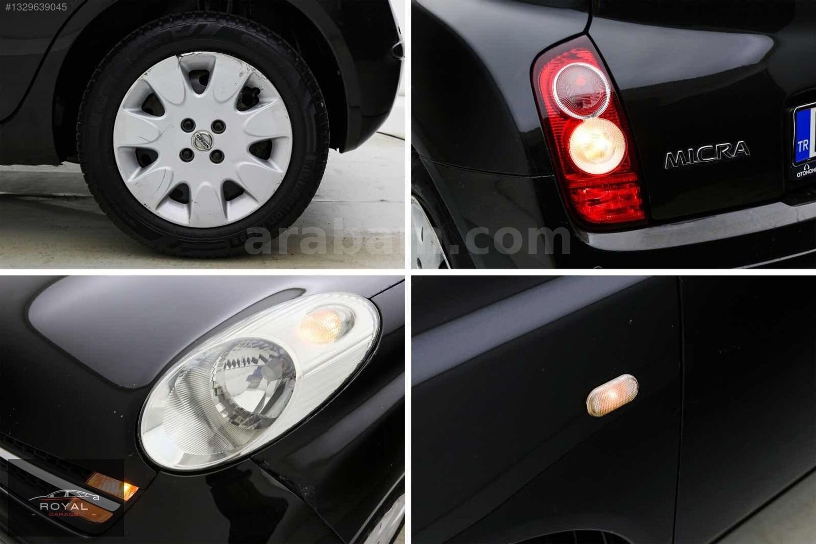 Galeriden Nissan Micra 1.2 Tekna 2007 Model Ankara 183.000 km Siyah 3