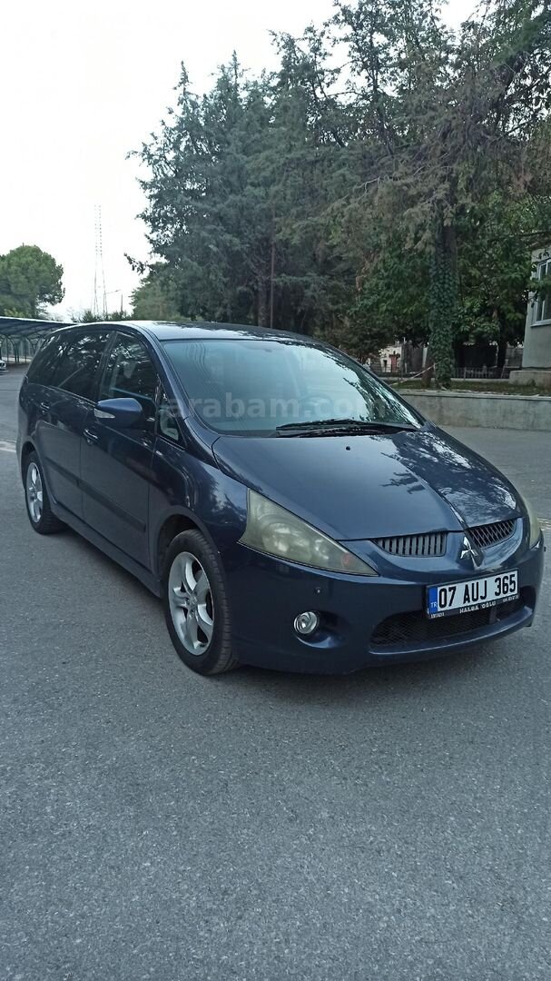 Sahibinden Mitsubishi Grandis 2.0 DI-D Invite 2005 Model Antalya 185.000 km Mavi (metalik) 2