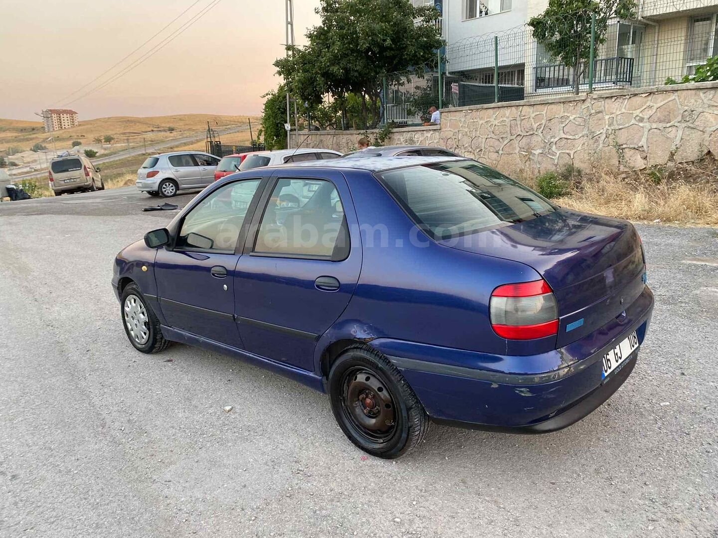 Galeriden Fiat Siena 1.4 EL 1999 Model Ankara 336.000 km Lacivert 6
