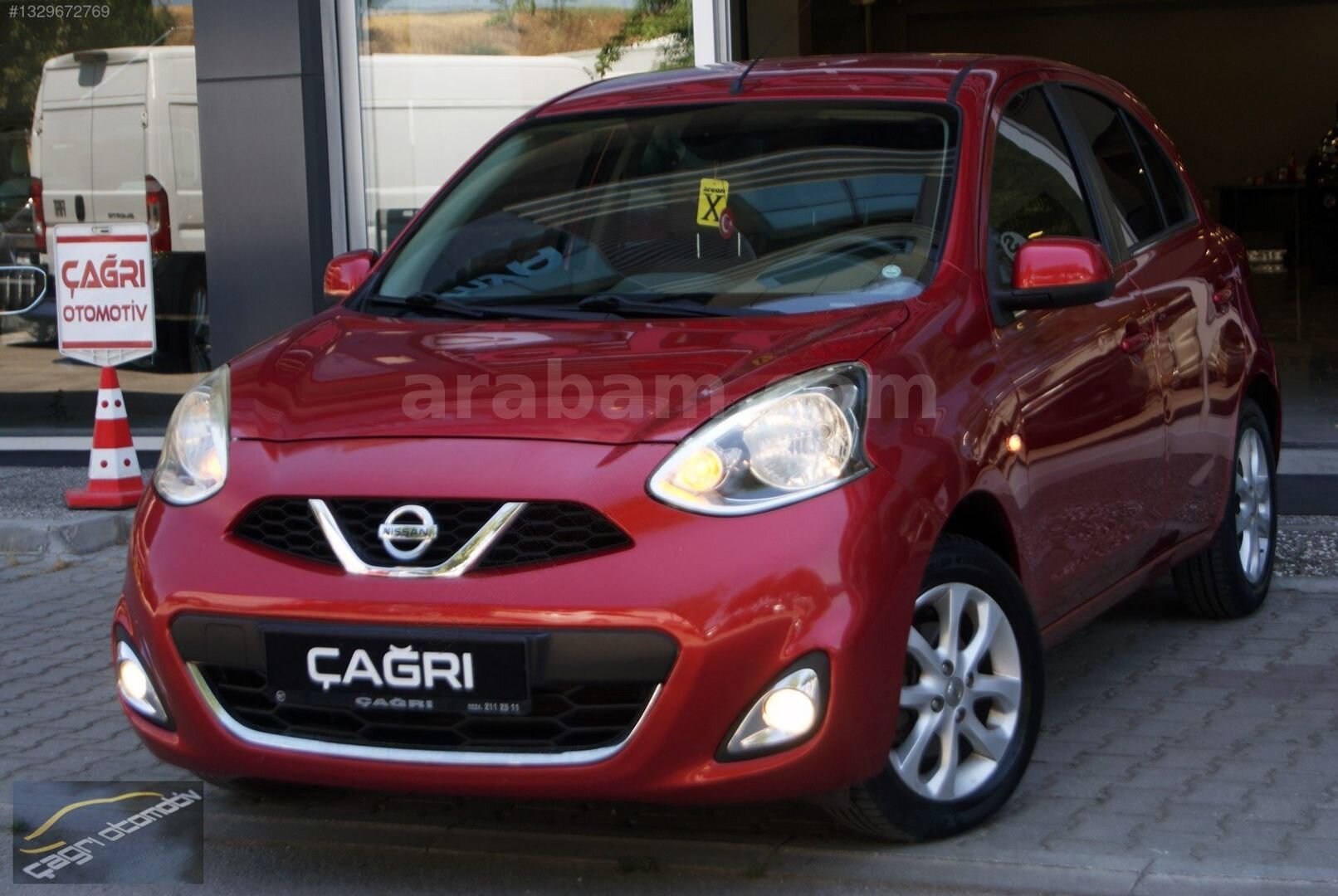 Galeriden Nissan Micra 1.2 Match 2013 Model Bursa 98.000 km Kırmızı 3