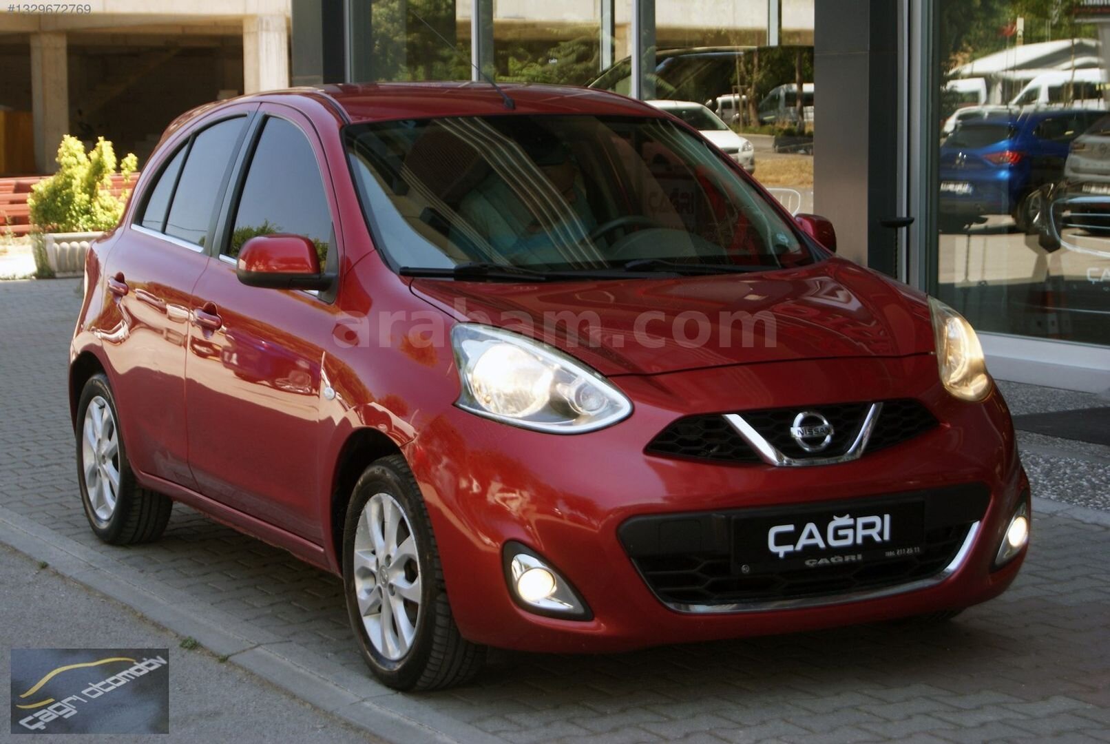 Galeriden Nissan Micra 1.2 Match 2013 Model Bursa 98.000 km Kırmızı 4
