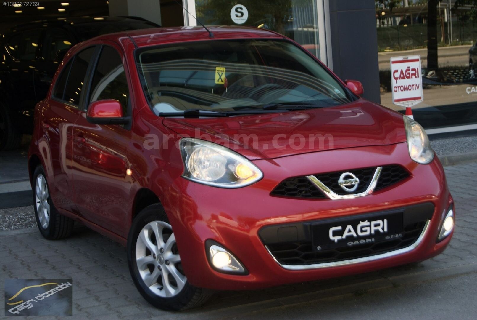Galeriden Nissan Micra 1.2 Match 2013 Model Bursa 98.000 km Kırmızı 2