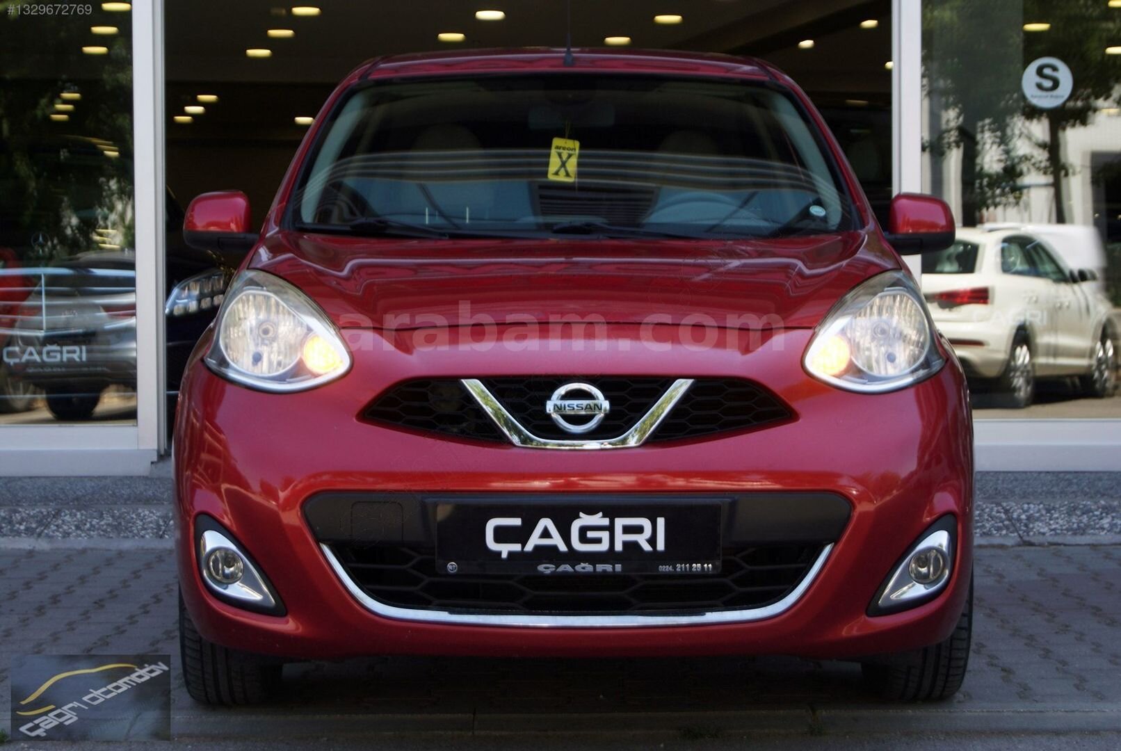 Galeriden Nissan Micra 1.2 Match 2013 Model Bursa 98.000 km Kırmızı 1