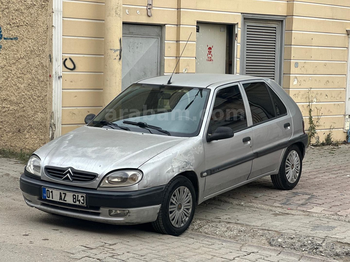 Sahibinden Citroen Saxo 1.5D X 2000 Model Adana 365.000 km Gri