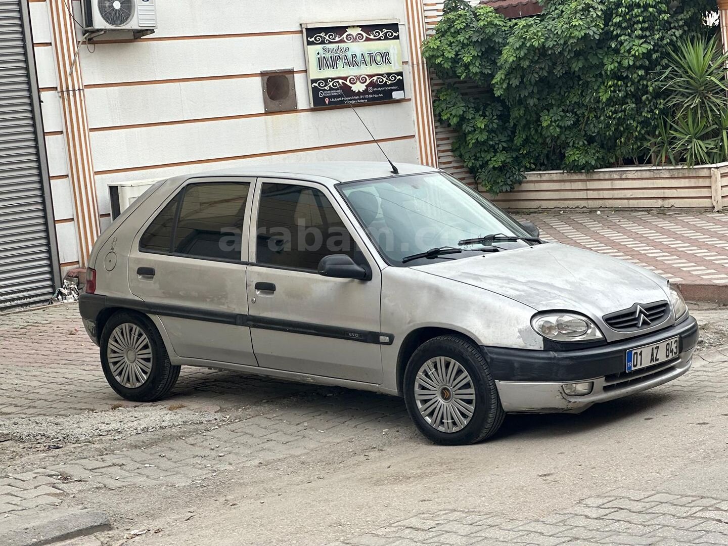 Sahibinden Citroen Saxo 1.5D X 2000 Model Adana 365.000 km Gri 2
