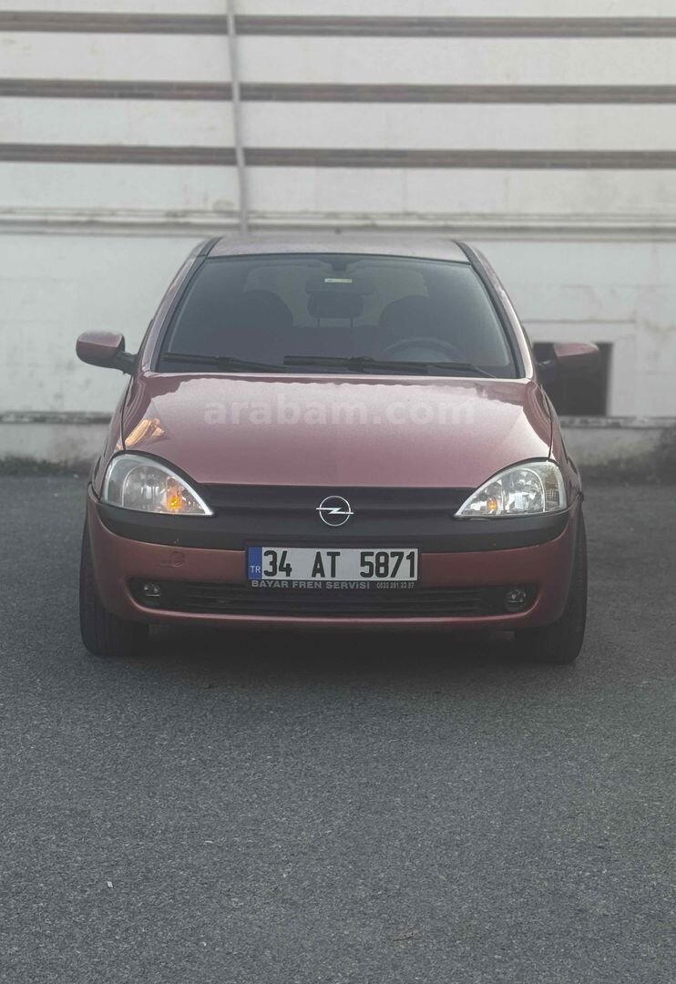 Galeriden Opel Corsa 1.4 Comfort 2001 Model İstanbul 278.800 km Kırmızı 1
