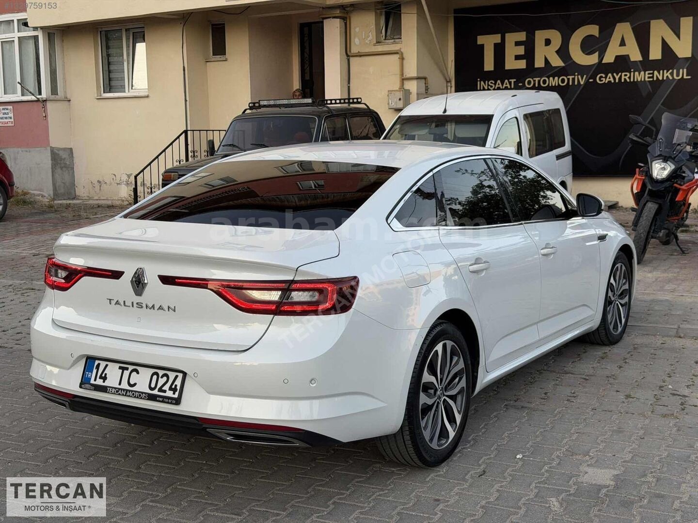 Galeriden Renault Talisman 1.6 dCi Icon 2016 Model Bolu 75.000 km Beyaz 7