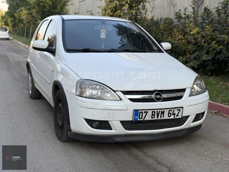 Galeriden Opel Corsa 1.3 CDTI Essentia 2005 Model Antalya 340.000 km Beyaz