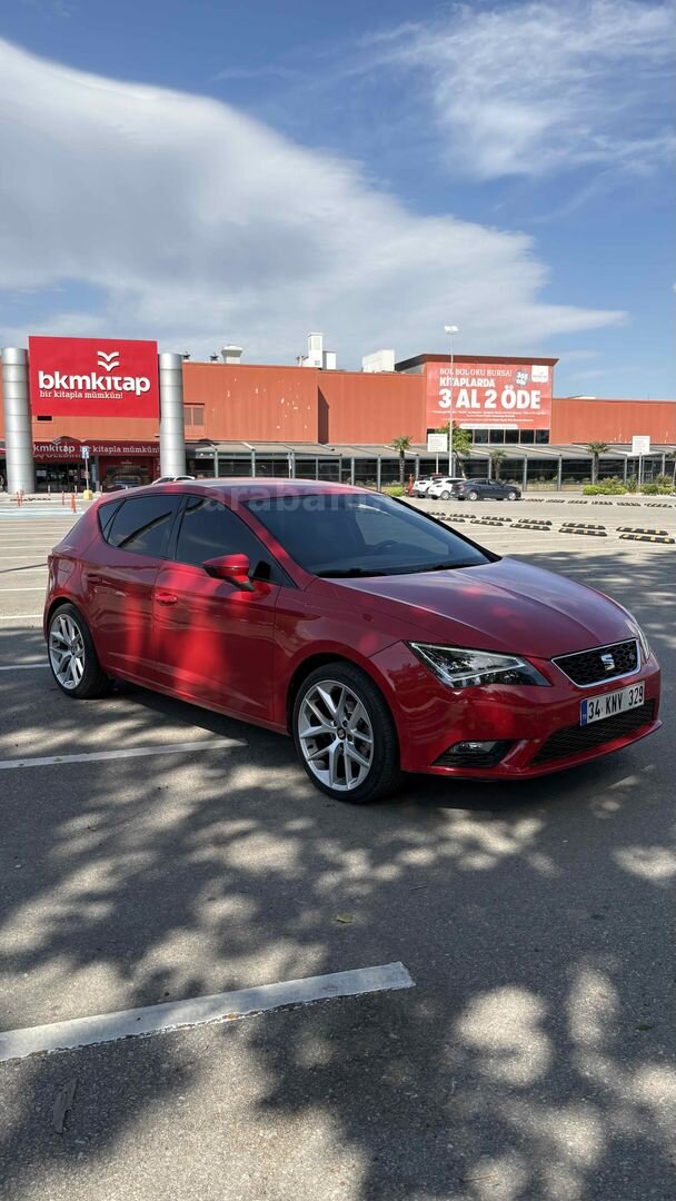 Sahibinden Seat Leon 1.6 TDI CR Style 2014 Model Bursa 338.000 km Kırmızı 3