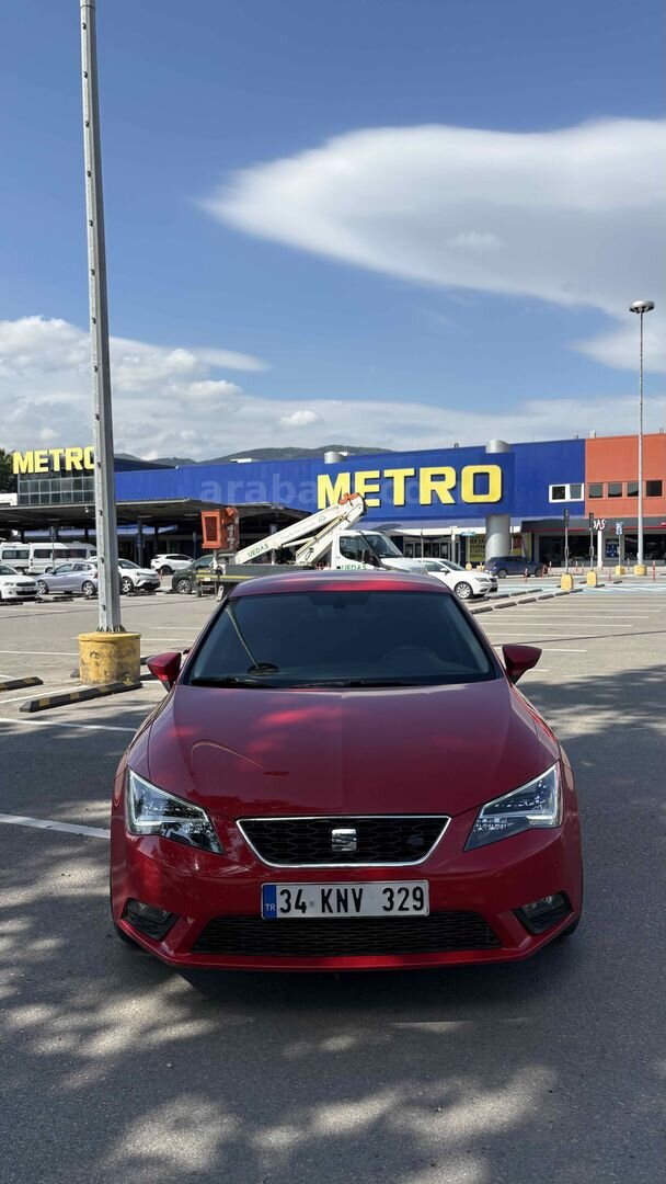 Sahibinden Seat Leon 1.6 TDI CR Style 2014 Model Bursa 338.000 km Kırmızı 2