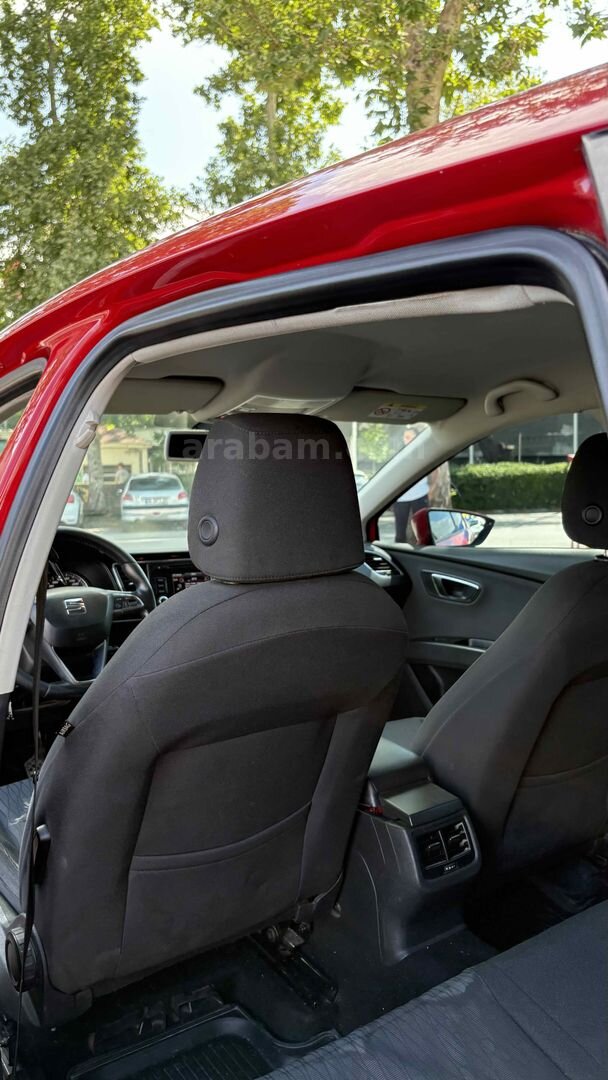 Sahibinden Seat Leon 1.6 TDI CR Style 2014 Model Bursa 338.000 km Kırmızı 7