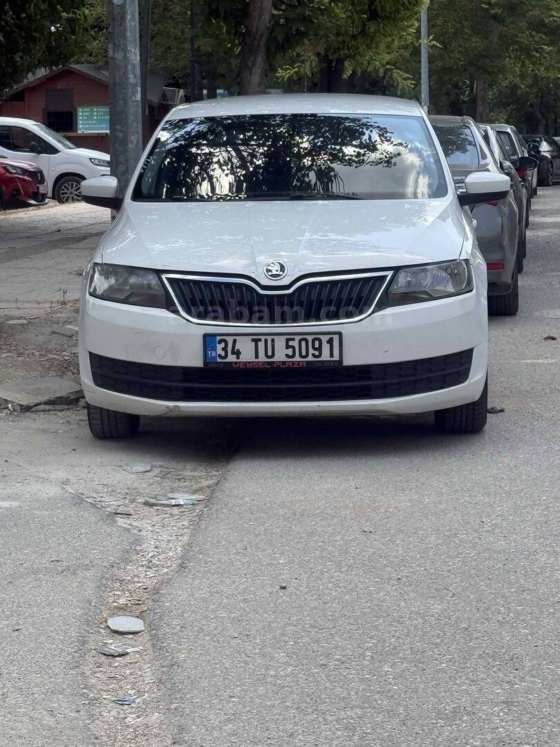 Galeriden Skoda Rapid 1.6 CR TDI Ambition 2015 Model Gaziantep 263.000 km Beyaz 1