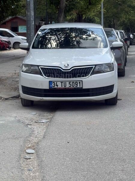 Galeriden Skoda Rapid 1.6 CR TDI Ambition 2015 Model Gaziantep 263.000 km Beyaz