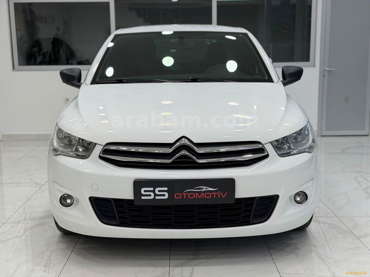 Galeriden Citroen C-Elysée 1.2 VTi Attraction 2013 Model Kırklareli 130.000 km Beyaz 6