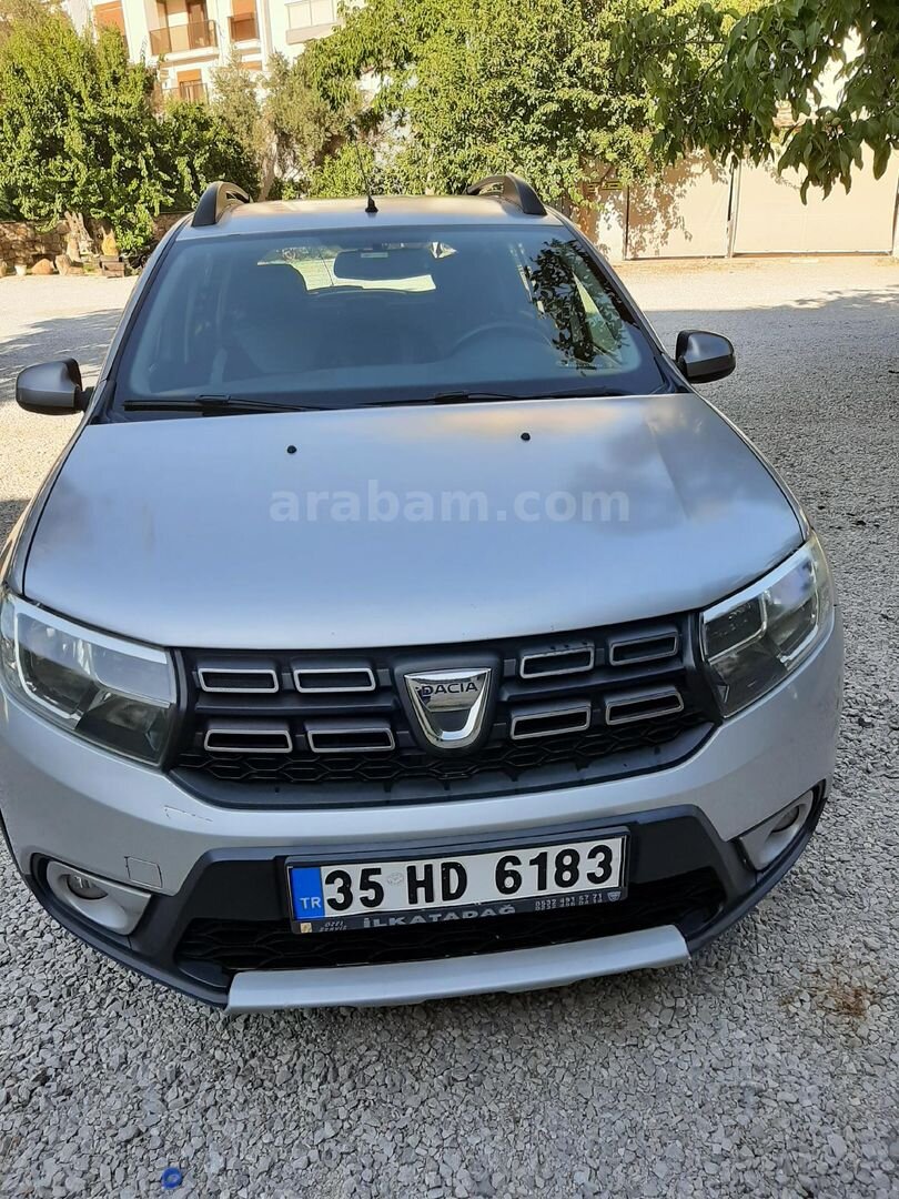 Sahibinden Dacia Sandero 1.5 dCi Stepway 2017 Model İzmir 180.500 km Gri 1
