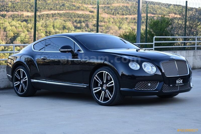 Galeriden Bentley Continental GT 2013 Model İstanbul 106.000 km Siyah