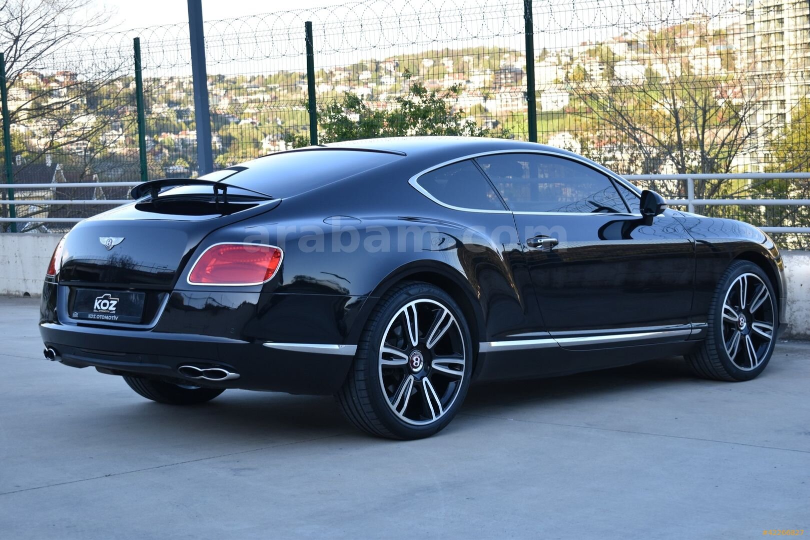 Galeriden Bentley Continental GT 2013 Model İstanbul 106.000 km Siyah 7