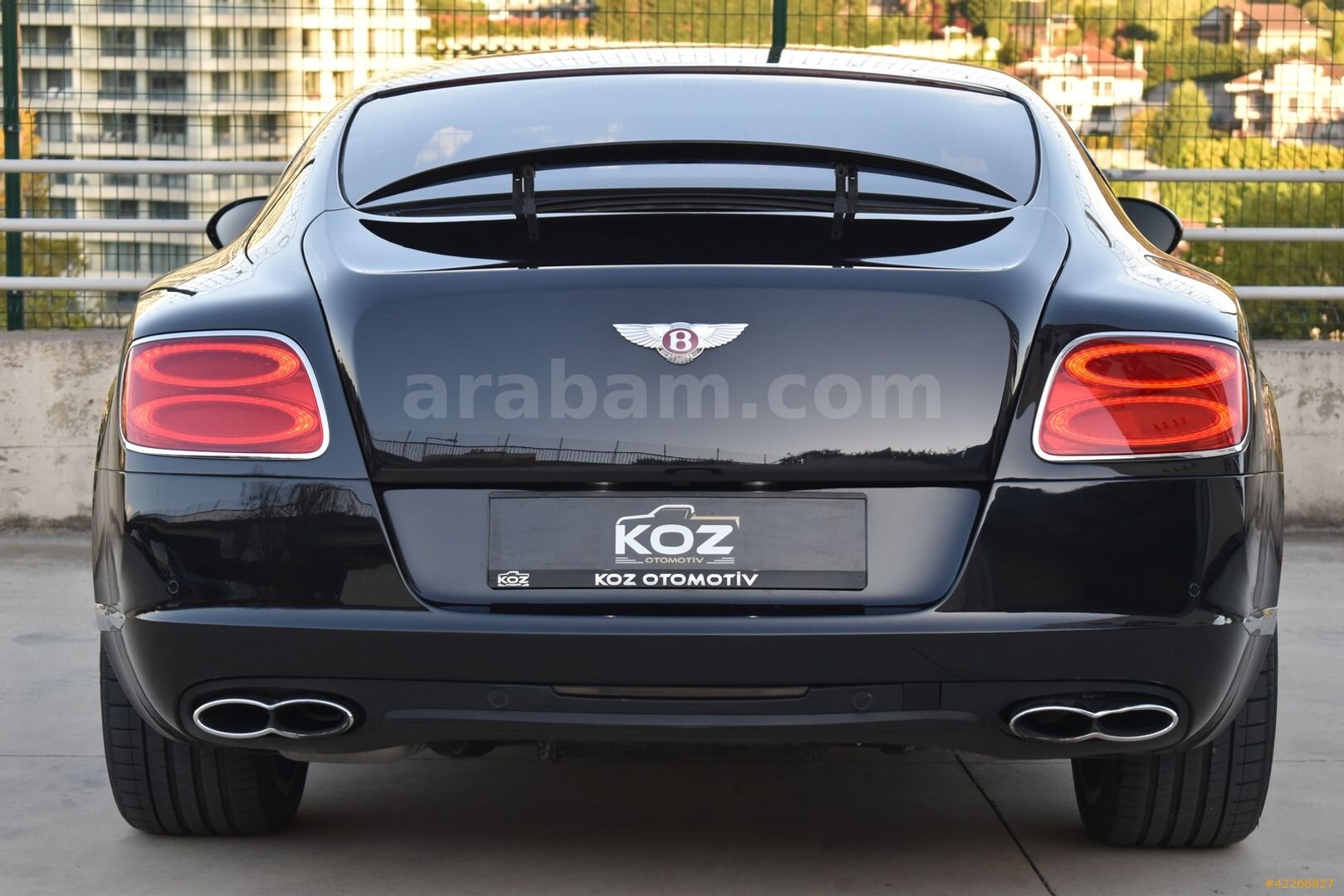 Galeriden Bentley Continental GT 2013 Model İstanbul 106.000 km Siyah 6