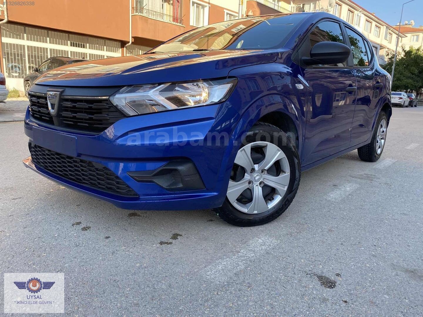 Galeriden Dacia Sandero 1.0 TCe Comfort 2022 Model Yozgat 32.000 km Mavi 1