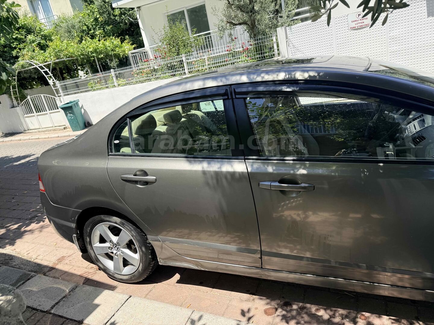 Sahibinden Honda Civic 1.6 Elegance 2008 Model Denizli 206.500 km Gri (metalik) 6