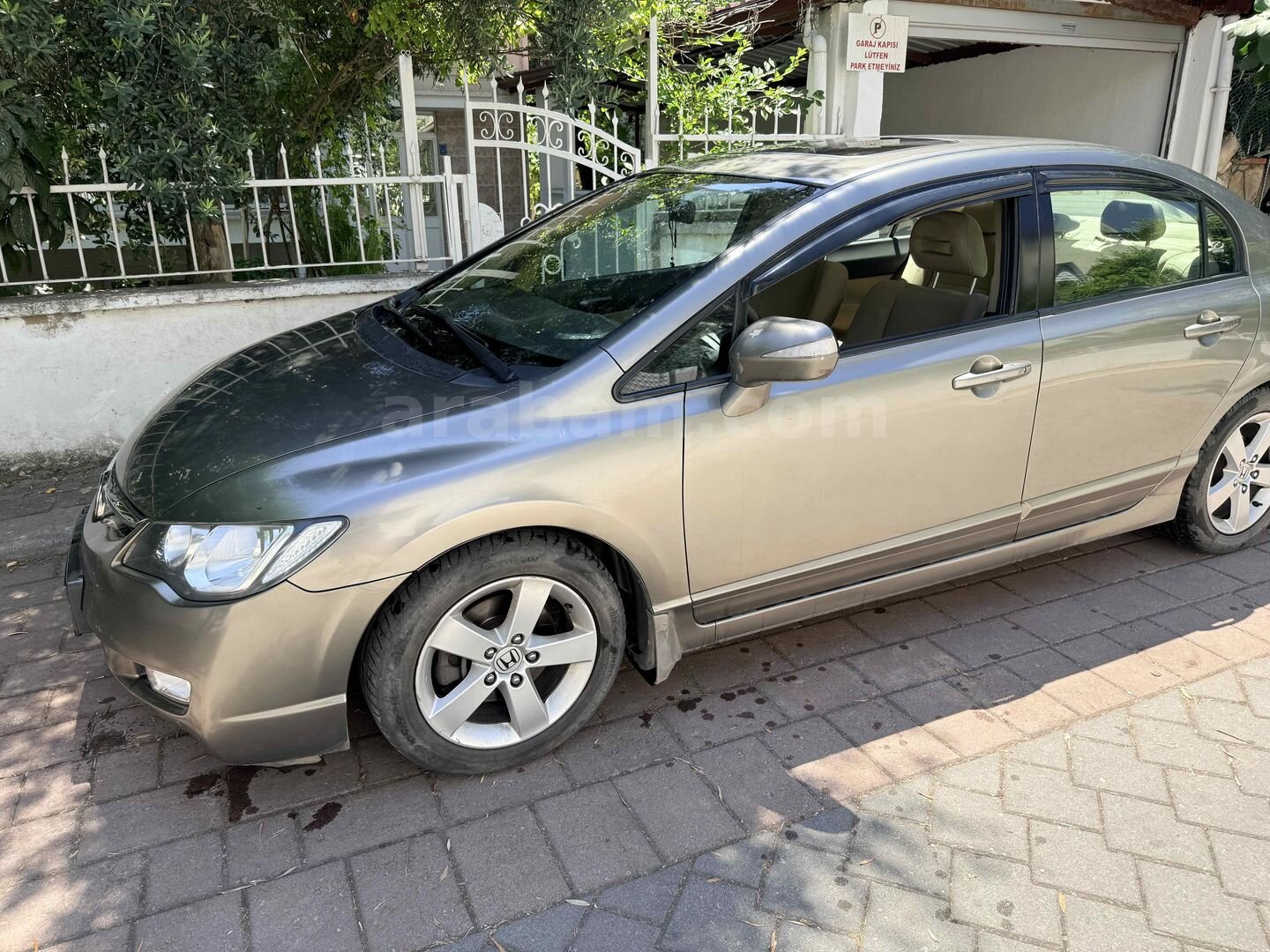 Sahibinden Honda Civic 1.6 Elegance 2008 Model Denizli 206.500 km Gri (metalik) 5