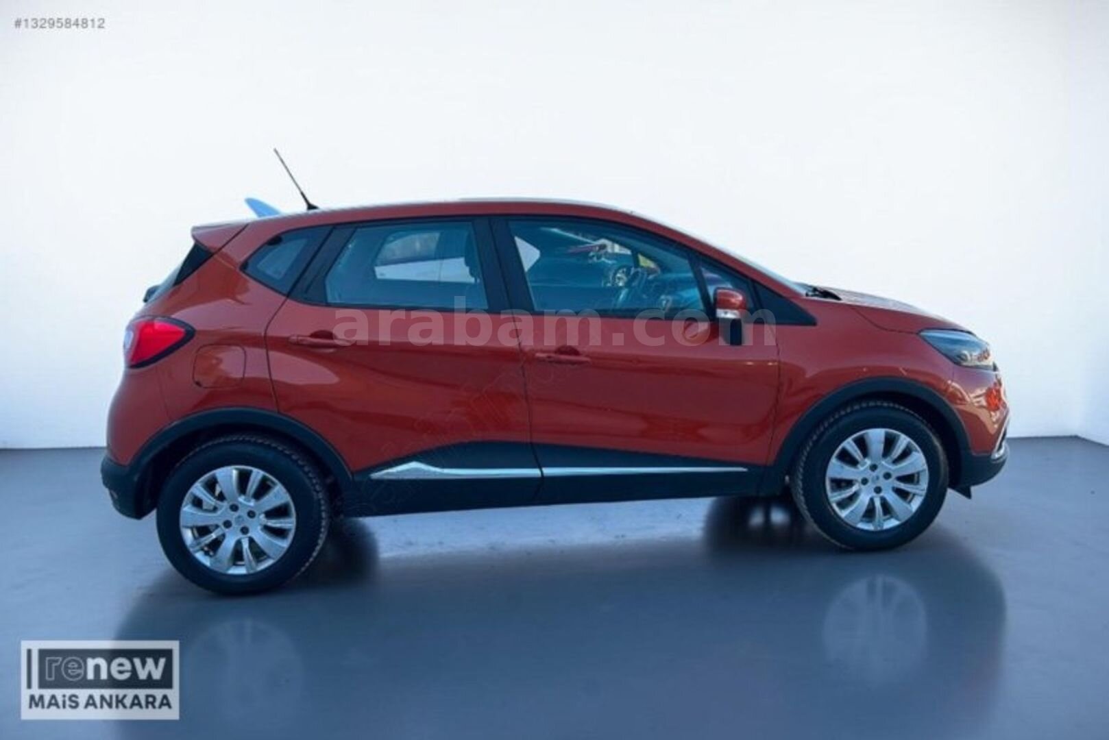 Galeriden Renault Captur 0.9 Touch 2013 Model Ankara 148.866 km Turuncu 6