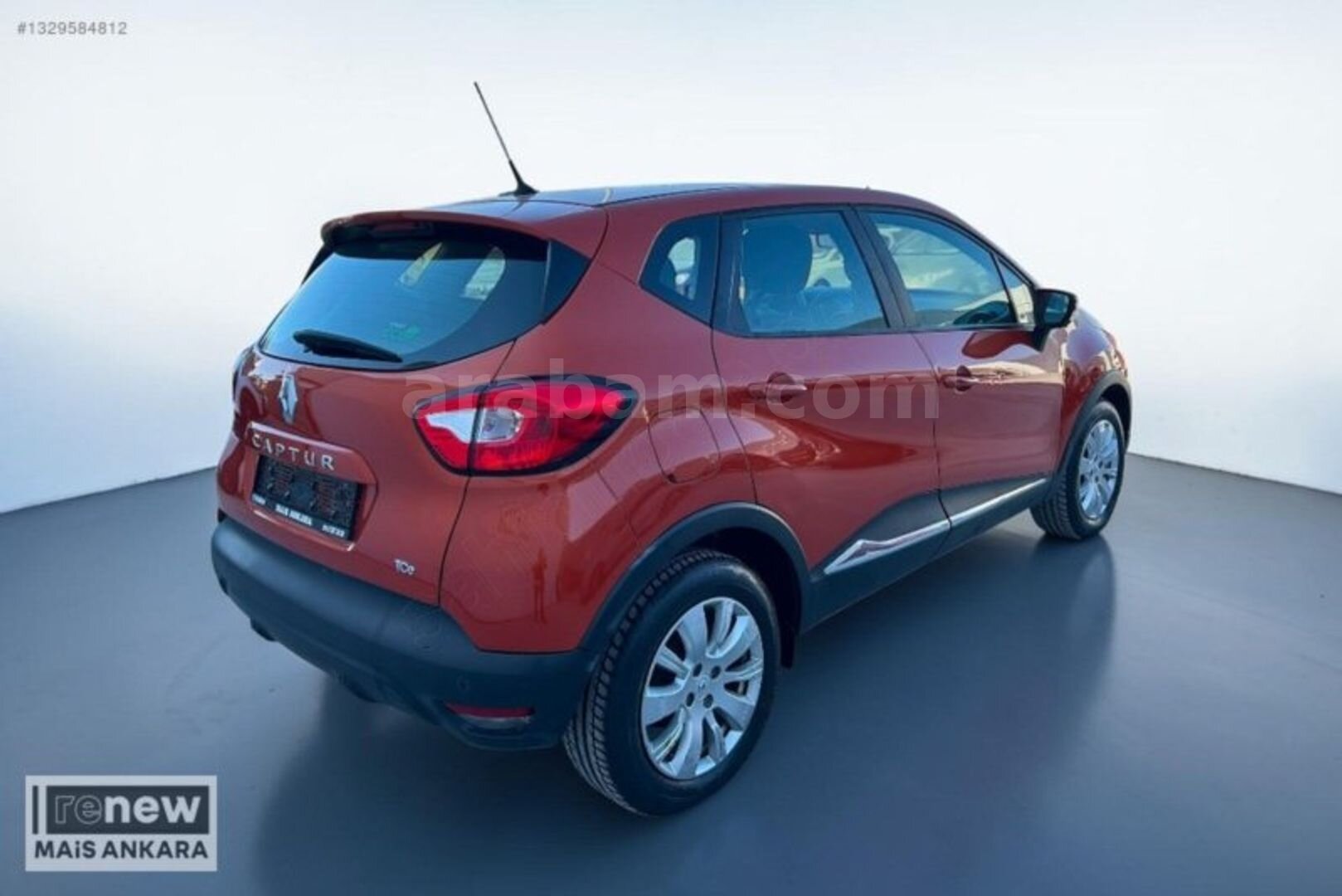 Galeriden Renault Captur 0.9 Touch 2013 Model Ankara 148.866 km Turuncu 5