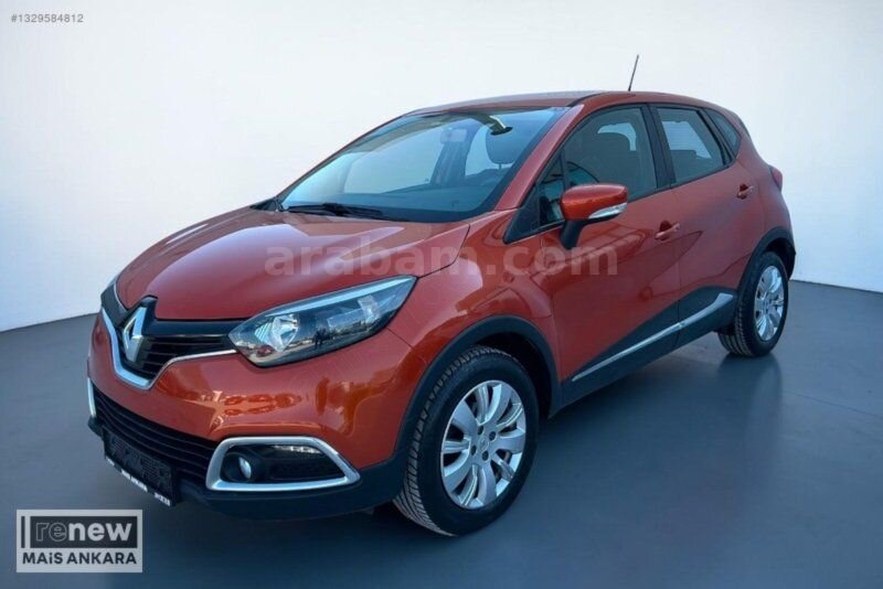 Galeriden Renault Captur 0.9 Touch 2013 Model Ankara 148.866 km Turuncu