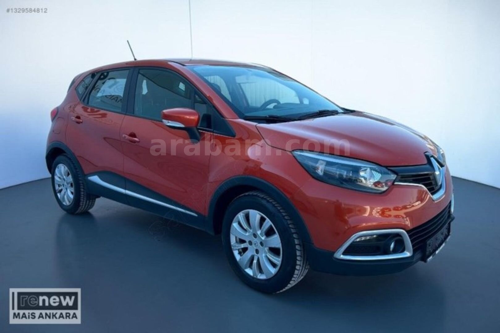 Galeriden Renault Captur 0.9 Touch 2013 Model Ankara 148.866 km Turuncu 7