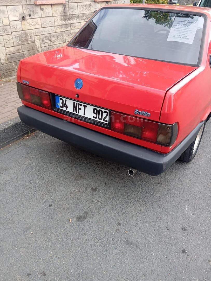Sahibinden Tofaş Şahin 5 Vites 1993 Model İstanbul 22.000 km Kırmızı 3