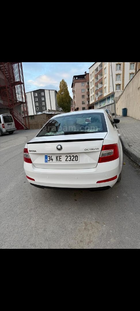 Sahibinden Skoda Octavia 1.6 TDI Ambition 2014 Model Hakkari 186.000 km Beyaz 1