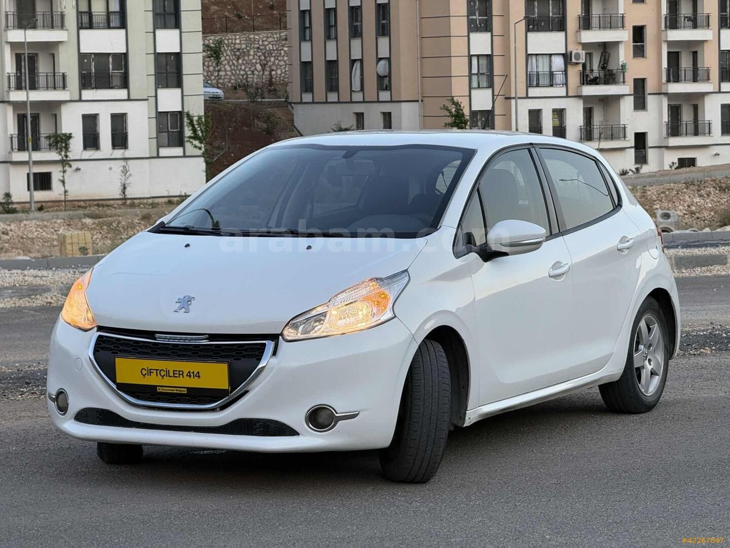 Galeriden Peugeot 208 1.2 VTi Access 2012 Model Şanlıurfa 215.000 km Beyaz 7