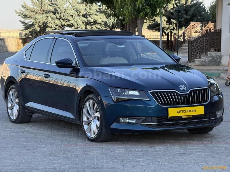 Galeriden Skoda SuperB 1.6 TDI Prestige 2016 Model Şanlıurfa 300.000 km Lacivert