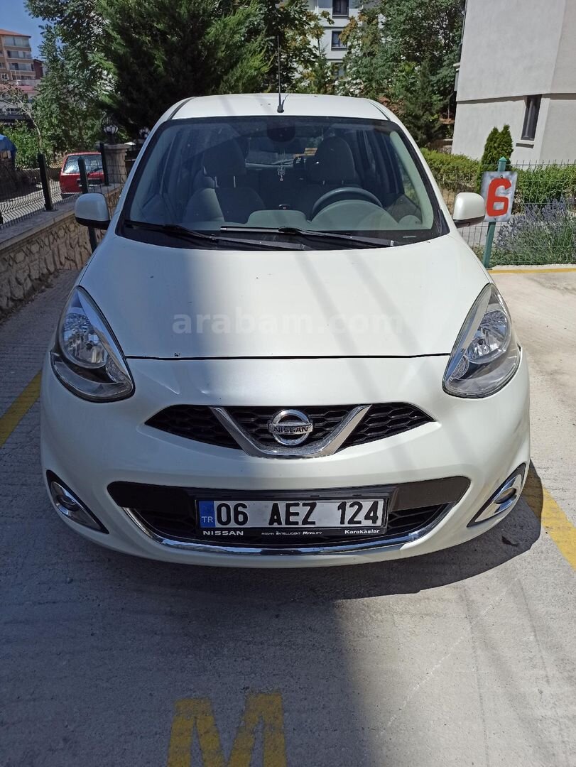 Sahibinden Nissan Micra 1.2 Match 2017 Model Ankara 102.500 km Beyaz 1
