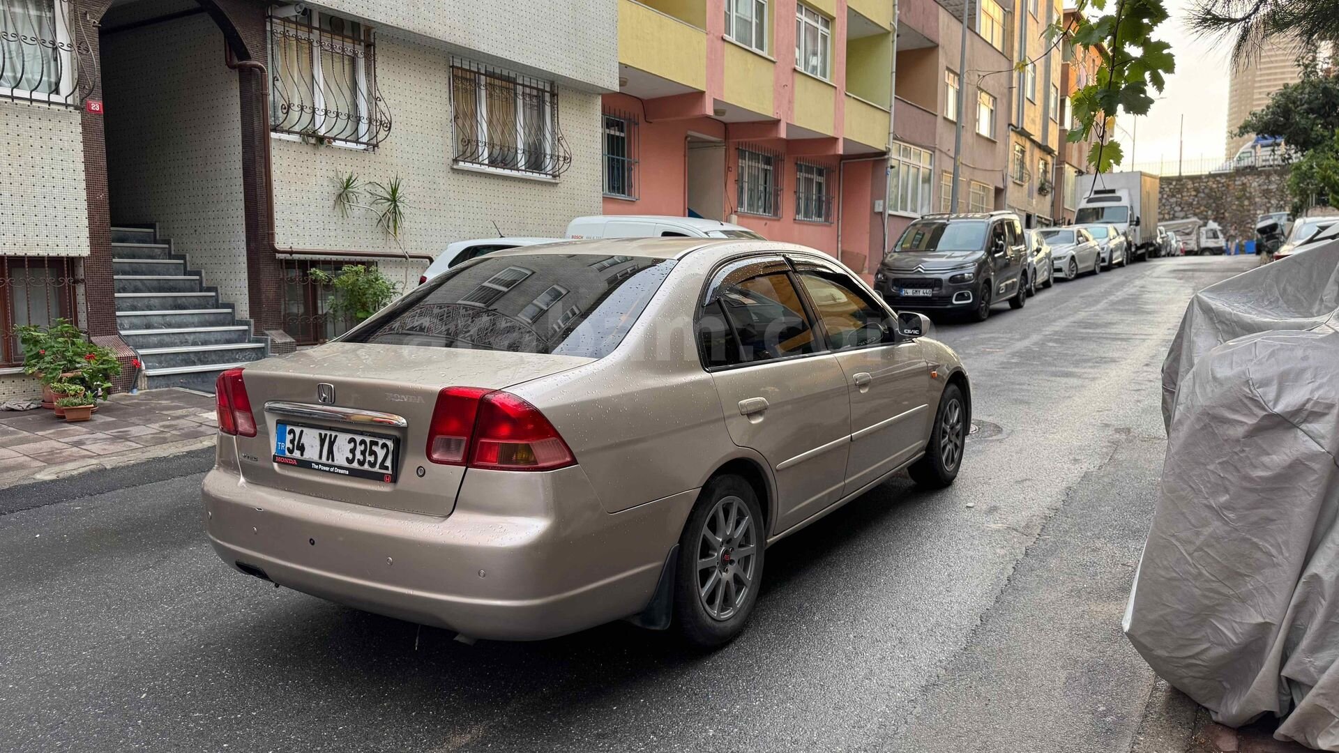 Sahibinden Honda Civic 1.4 S 2002 Model İstanbul 245.000 km Bej 5
