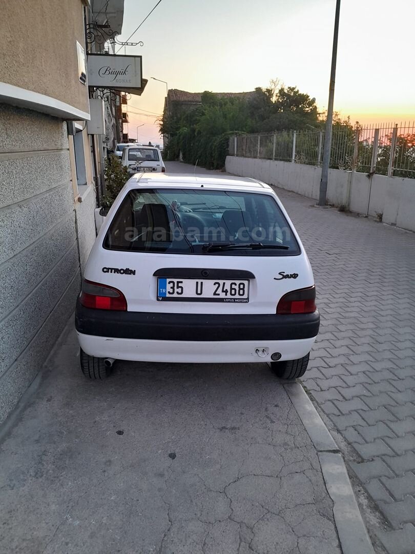 Sahibinden Citroen Saxo 1.4 SX 1997 Model İzmir 290.000 km Beyaz 3