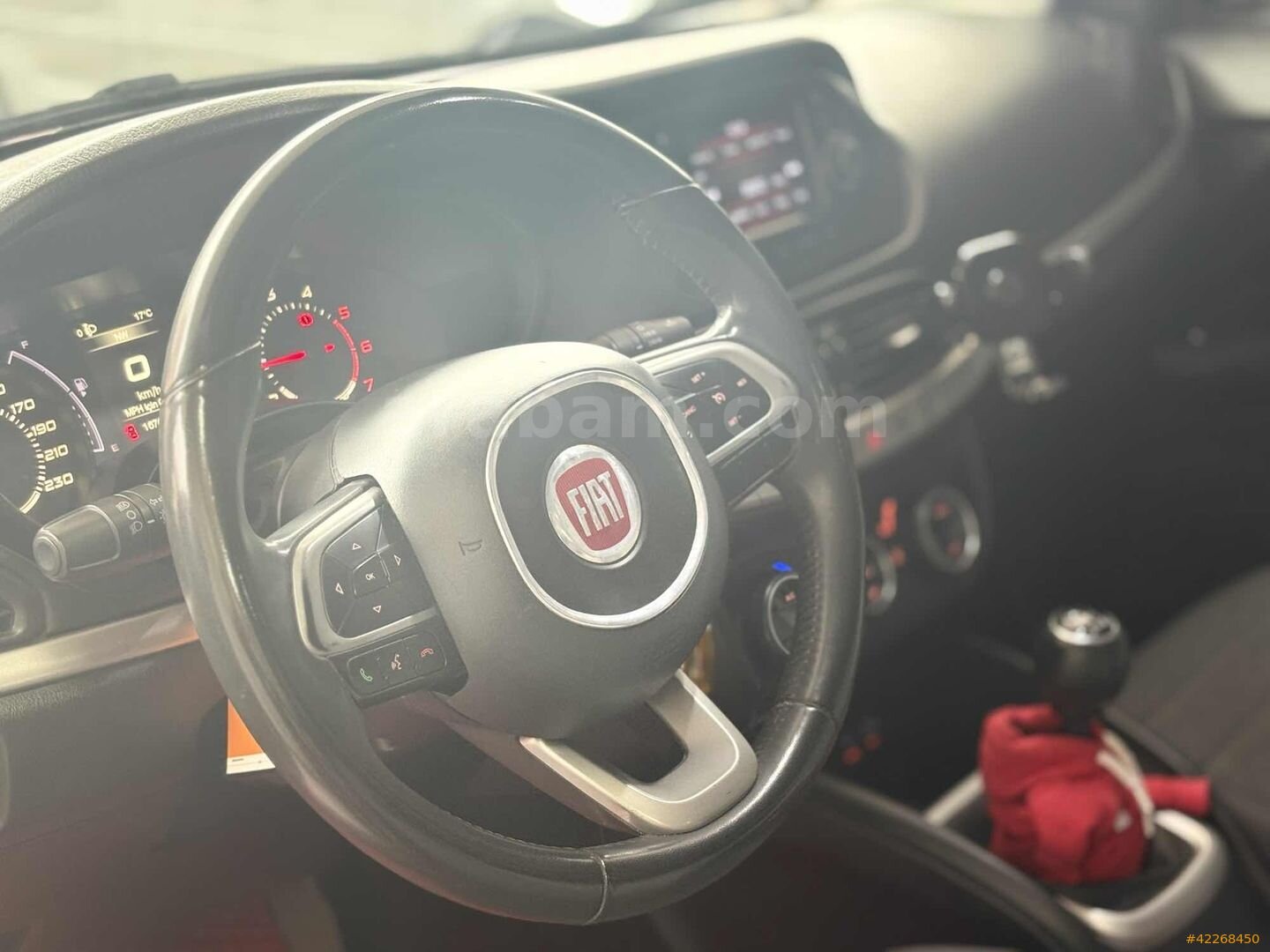 Galeriden Fiat Egea 1.6 Multijet Lounge 2016 Model Ordu 168.000 km Bordo 6