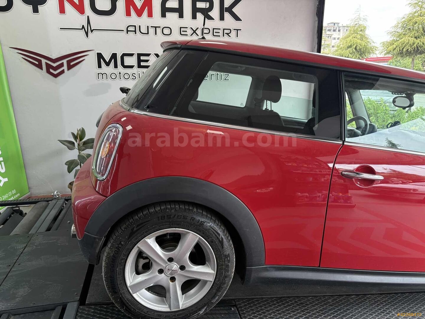 Galeriden Mini One 1.4 2008 Model Ordu 92.000 km Kırmızı 2