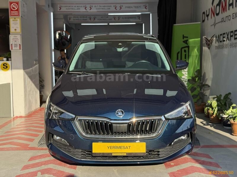 Galeriden Skoda Scala 1.0 TSI Premium 2020 Model Ordu 118.000 km Mavi