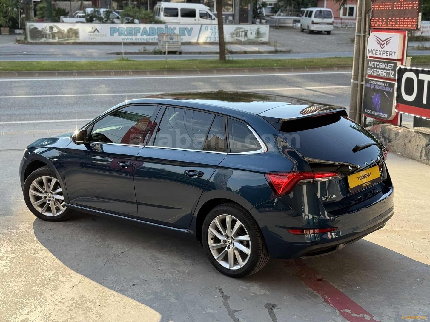 Galeriden Skoda Scala 1.0 TSI Premium 2020 Model Ordu 118.000 km Mavi 6