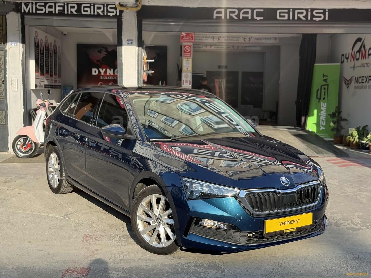 Galeriden Skoda Scala 1.0 TSI Premium 2020 Model Ordu 118.000 km Mavi 4
